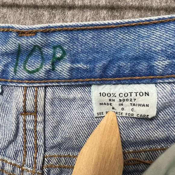 90s Bill Blass Mom Jeans Petite High Waist Vintage Denim‎ Size 10P - Picture 7 of 10